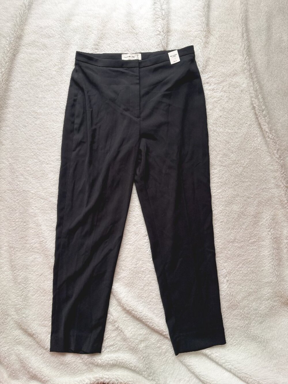 Abercrombie Black Ankle Trousers Womens 29/8 NWT - Picture 2 of 8
